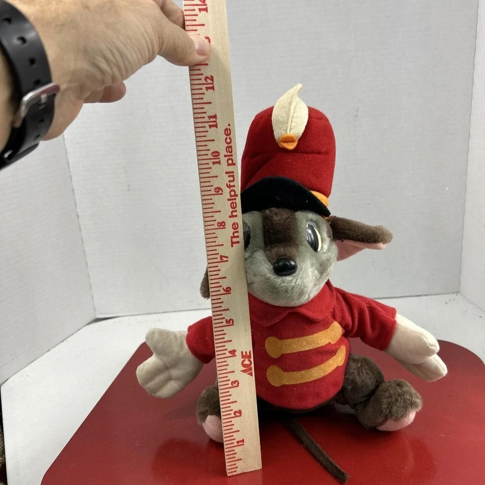 Vintage‎ Timothy Q Mouse Disney World Plush Dumbo Character Stuffed Animal